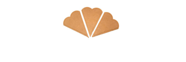 Heart-Shaped Decor Wafers