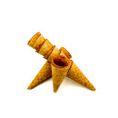 Nr.364 | Eiswaffel "Mini Cone" 60xØ27mm mit Rand 594 Stück