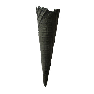 No. 556 | Danish cone "Long Tom Black" 200xØ56mm 60 pieces vegan