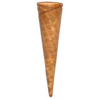 Nr.241 Schlanke Tüte "Venezia" großkariert mit Rand 170x47mm 260 Stück