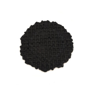 No. 117S | Crispy wafer black Ø60mm 1000 pieces