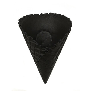 No.190S | Ice Cream Cone "Big black cornet" 170xØ100mm