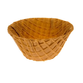 Nr.161-V | süße Waffelbecher "M" 160ml 48xØ95mm