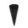No. 167S | Danish cone "Crispy black" 130xØ50mm 500 pieces XL packing 500 pieces