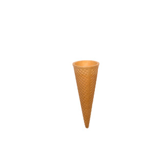 No. 109 | Semi-sweet crispy cone "La Bella" 115xØ44mm 750 Stück